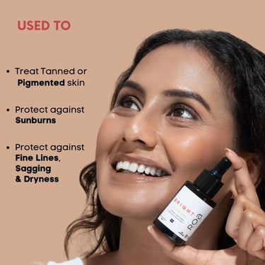 R.O.A Skincare BRIGHT 10% Vitamin C face serum for Men and women 30ml | Brightening glow Vitamin C face serum for dry sensitive or combination skin with Orange, Kakadu plum and Camu Camu extract